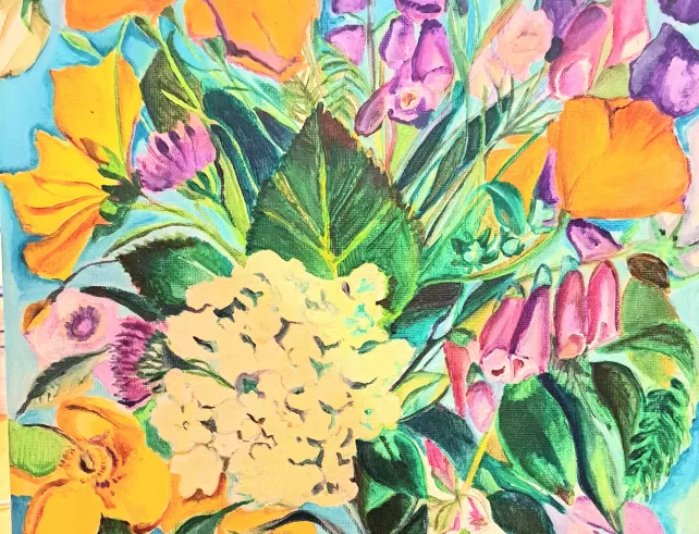 Flowers in a Vase