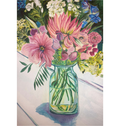 Flowers in a Jar