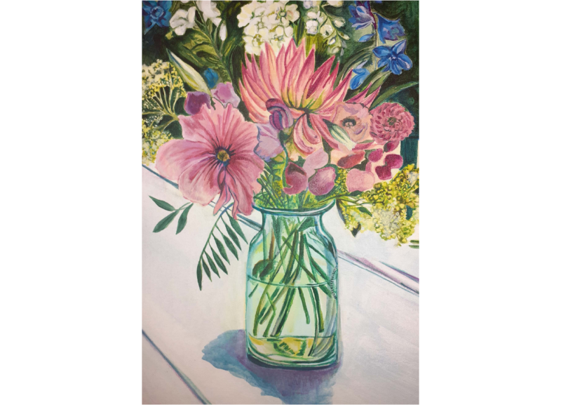 Flowers in a Jar