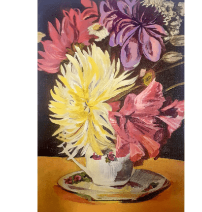 Flowers in a TeaCup