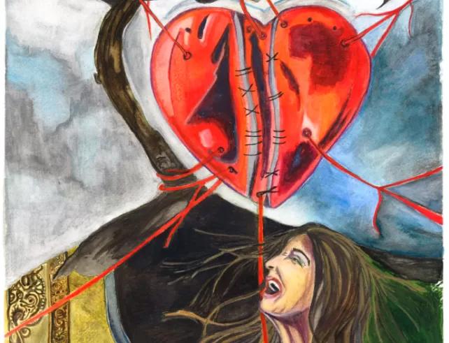 Wild heart ballon